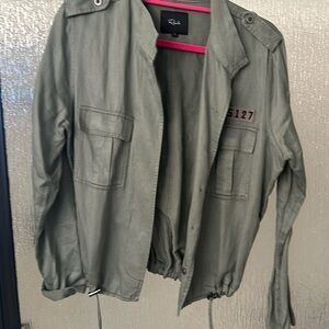 Rails Green utility jacket S